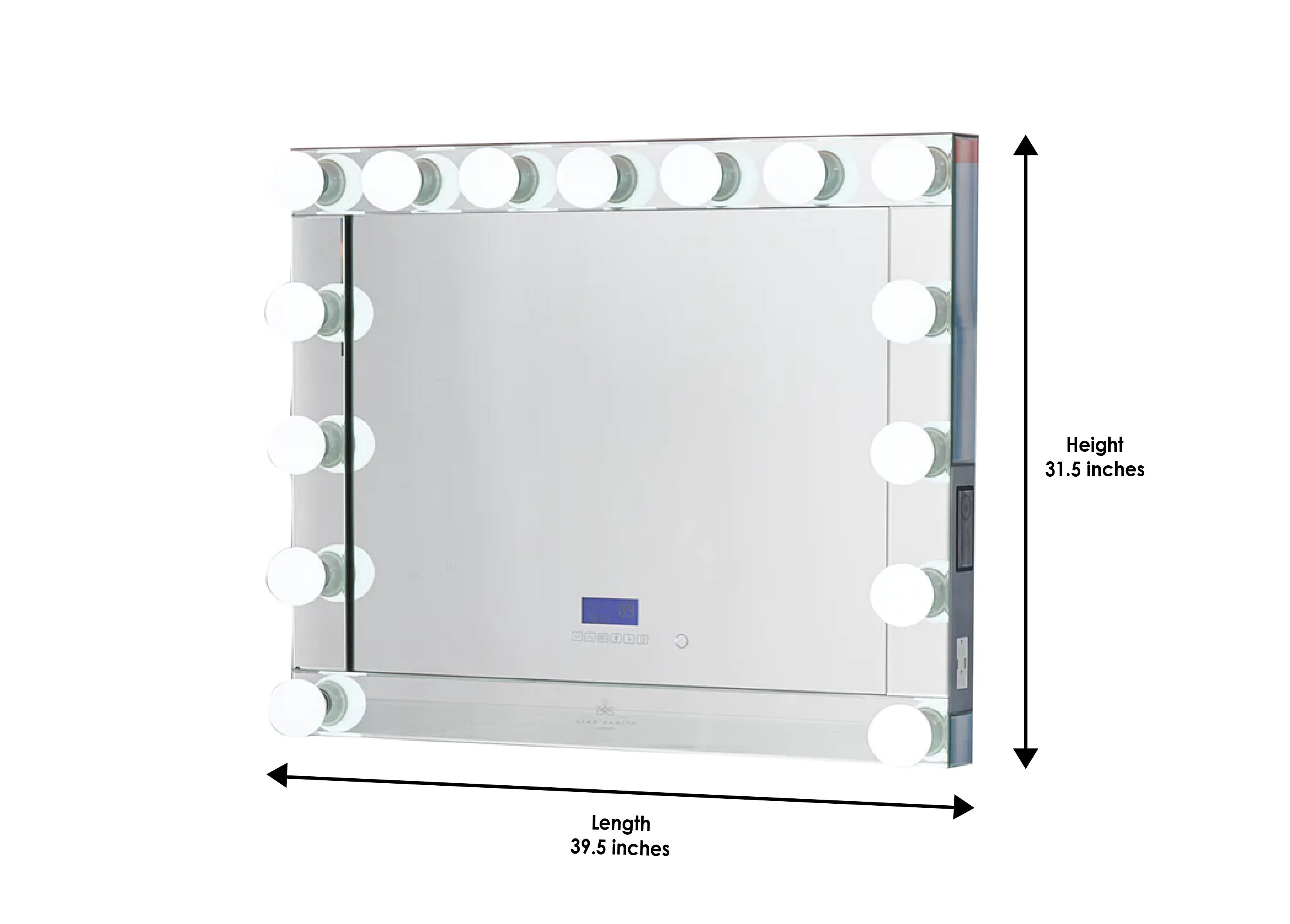 Star Vanity Reflective Pro Hollywood Mirror