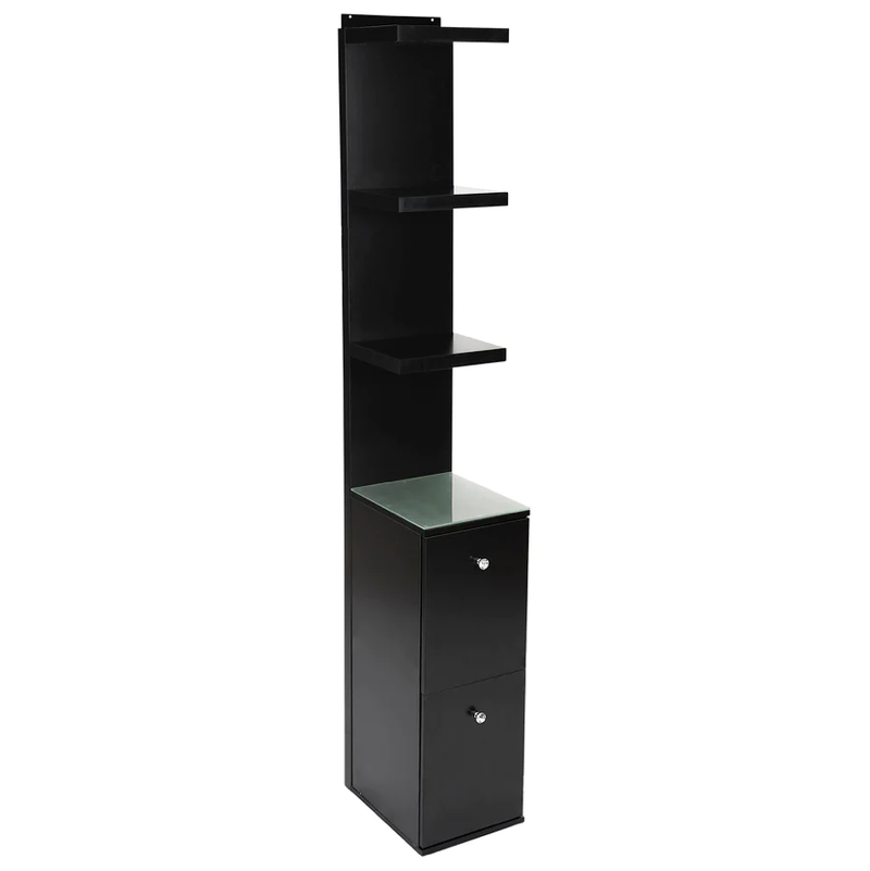 Black Natalie Column Drawers